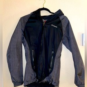 Columbia rain coat (with hood) and Omni-heat size S